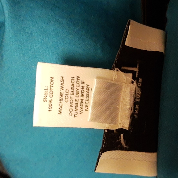 Ann Taylor Loft Sleeveless Sheath Dress Color Block Teal Blue, Sz 12 - Picture 13 of 13